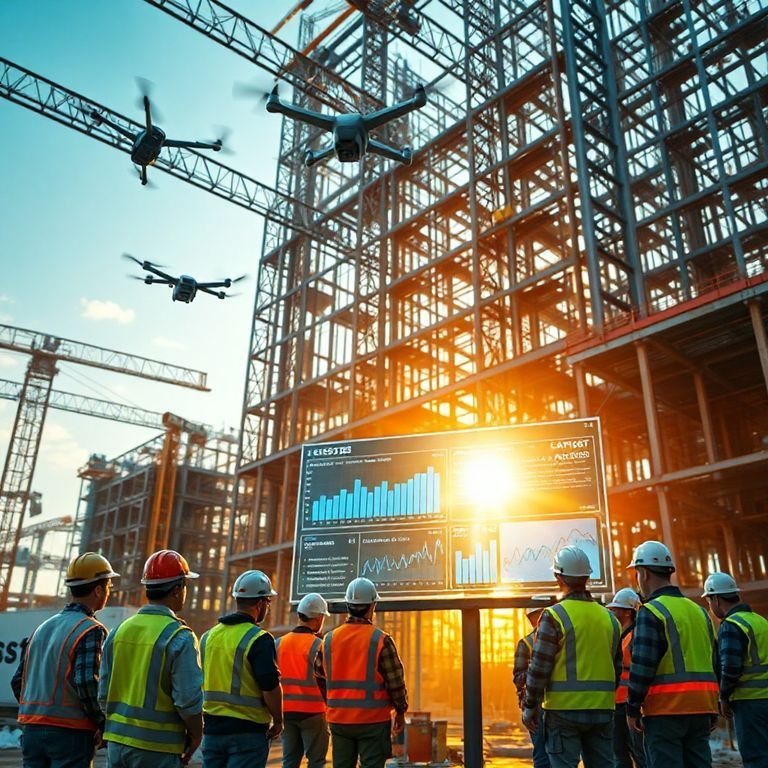 AI Powered Solutions for Managing Subcontractors (Construction Site Image) - ColorWhistle